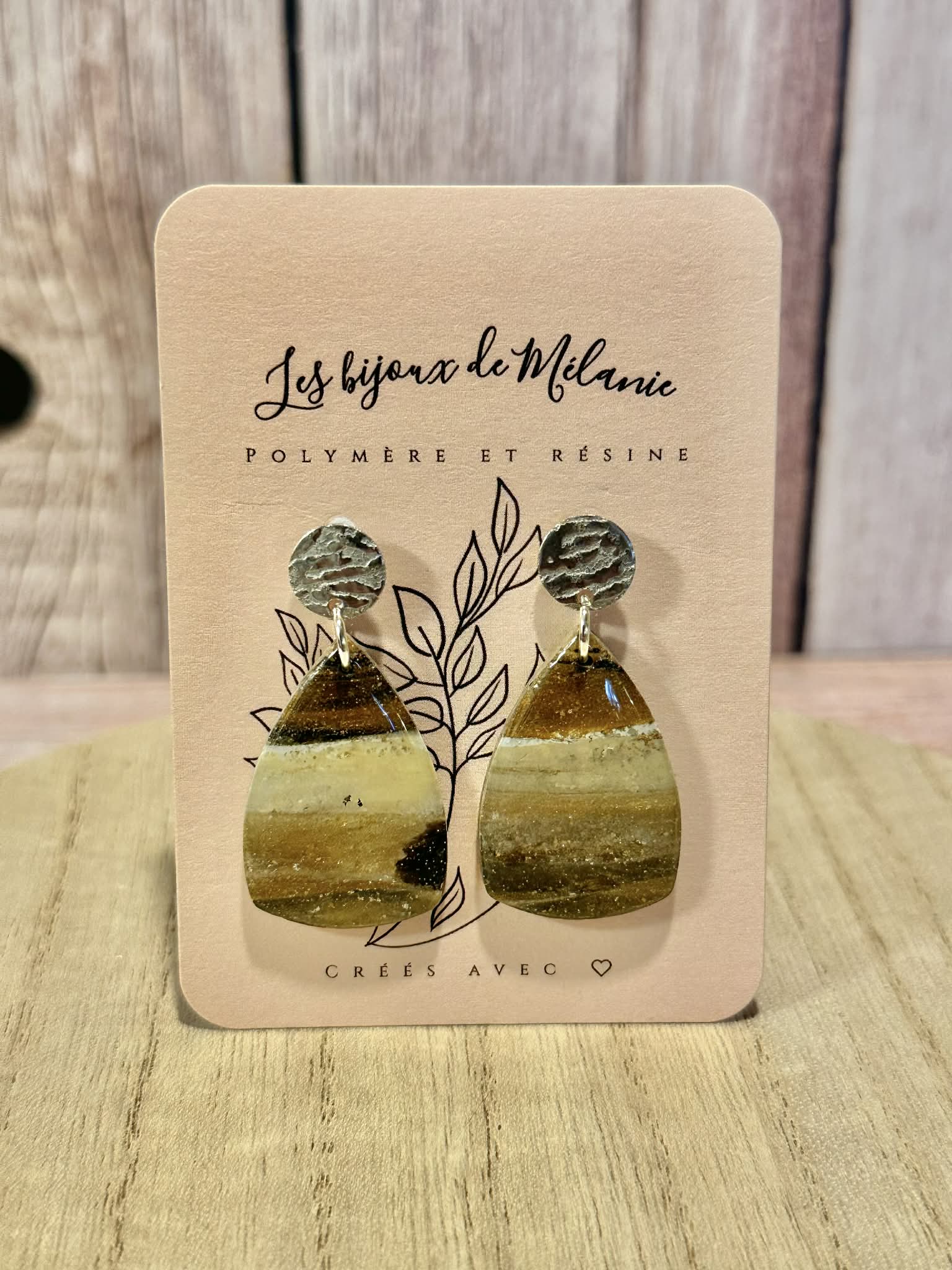 Boucles d'oreilles pendantes